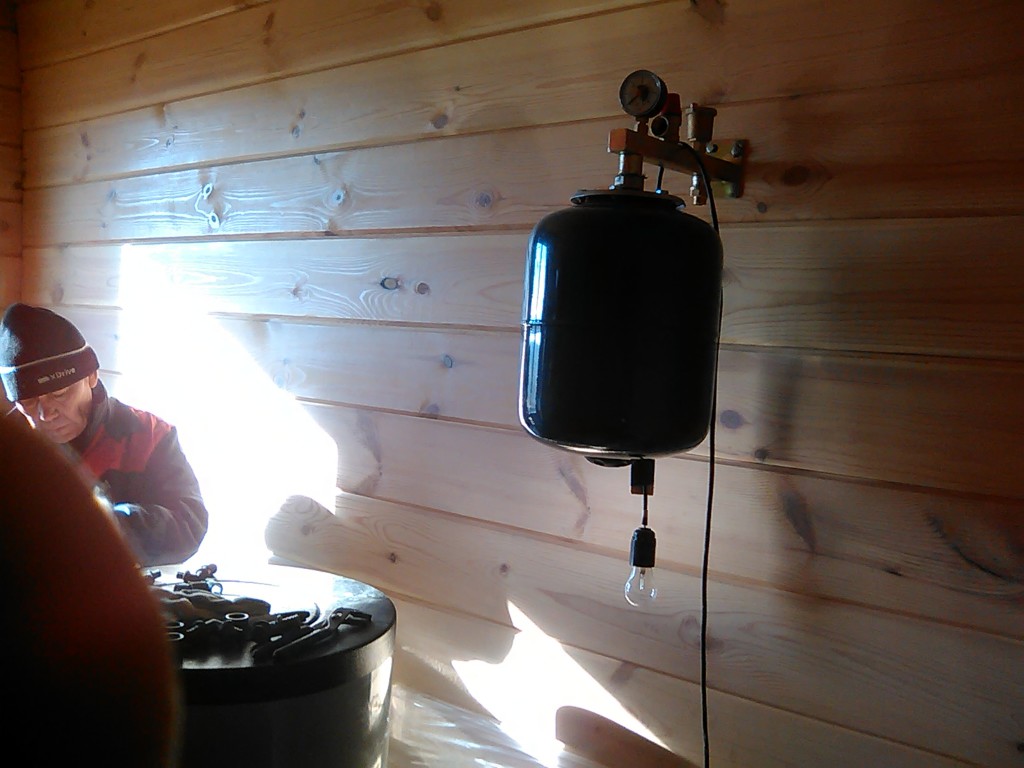 Отопление бани